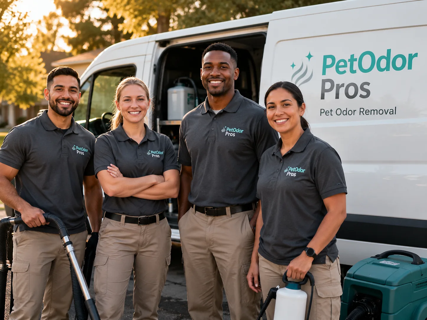 Pet Odor Removal team serving Noble, IL